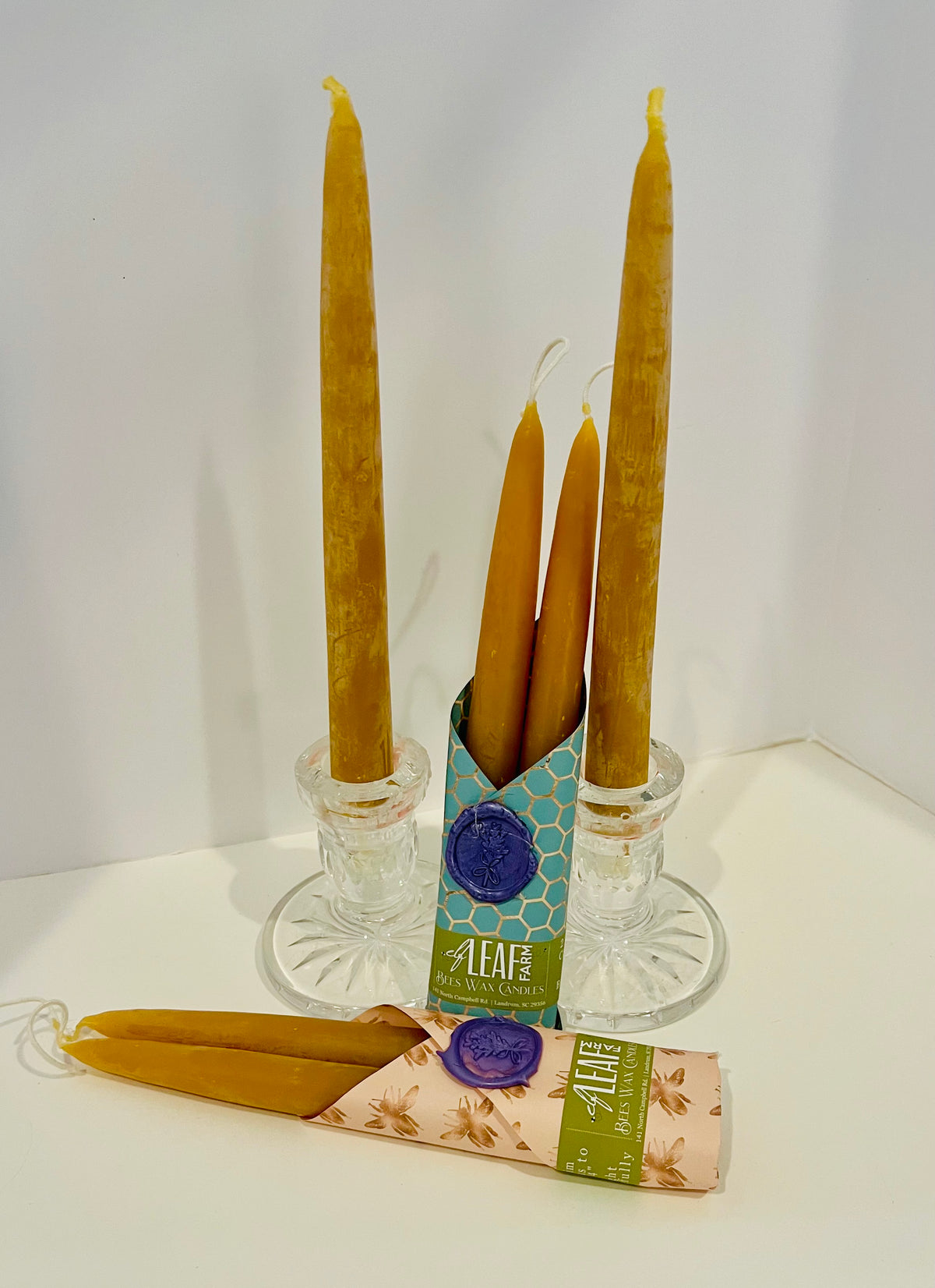 Beeswax Taper Candles