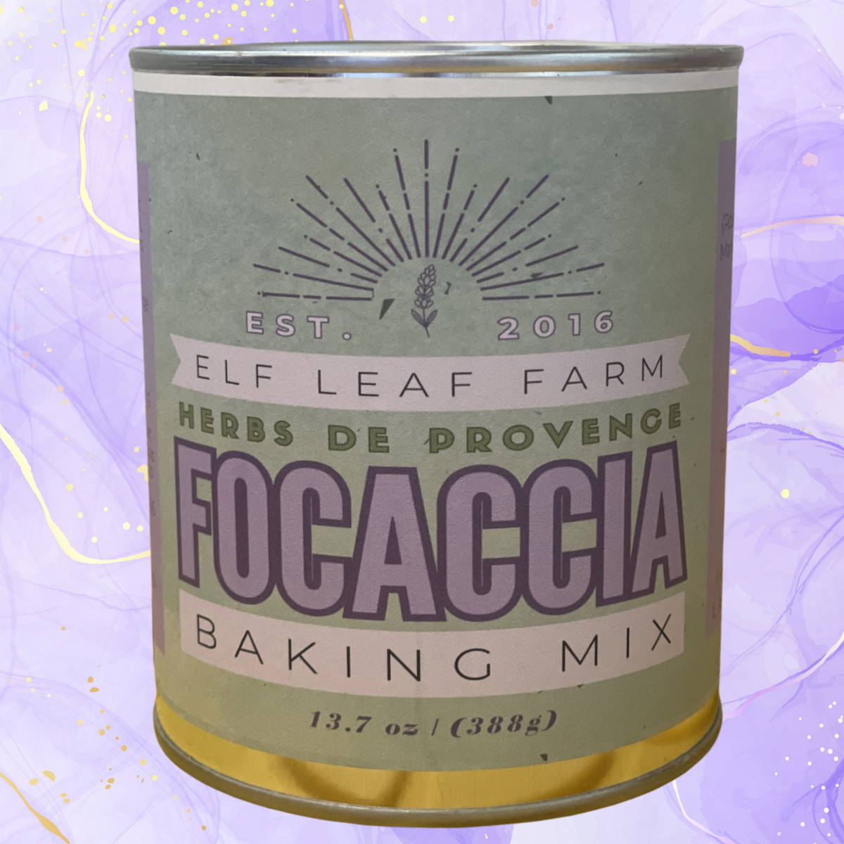 Herbs de Provence Focaccia Baking Mix