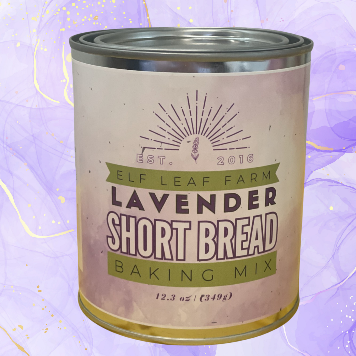 Lavender Shortbread Baking Mix