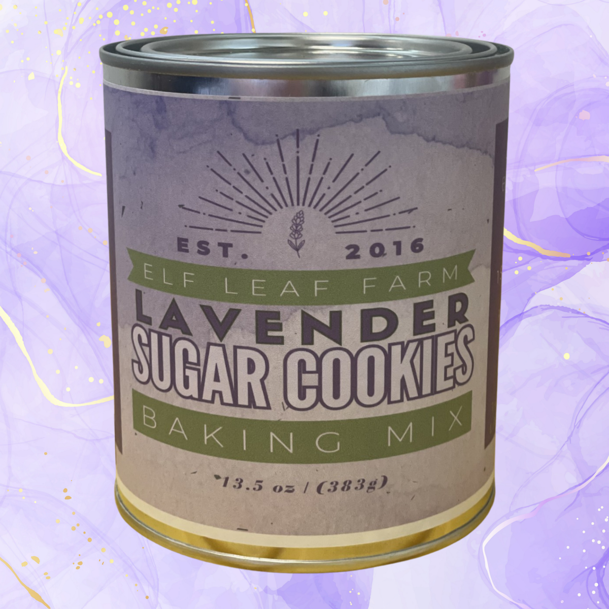 Lavender Sugar Cookies Baking Mix