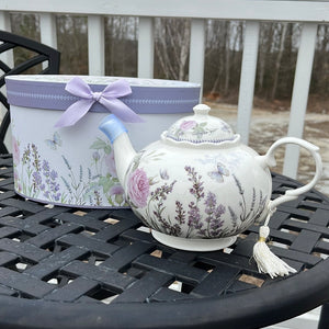 Lavender Rose Teapot