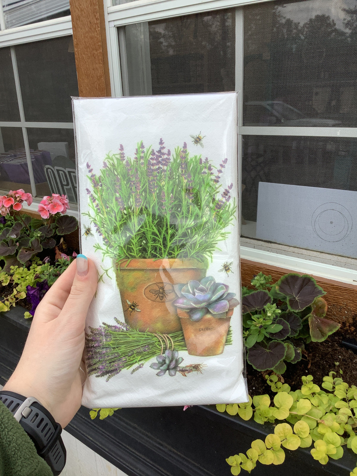 Lavender Bagged Towels