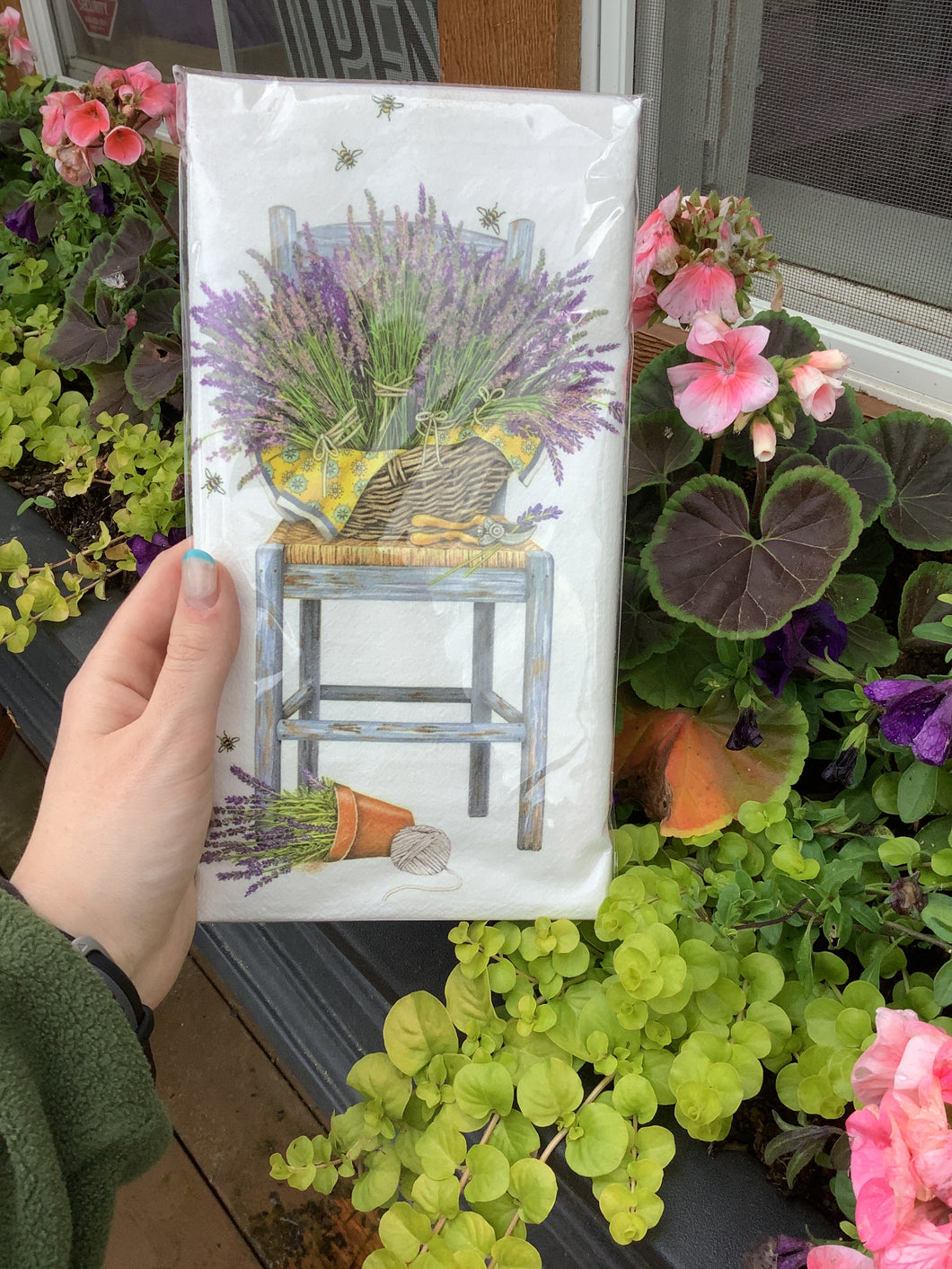 Lavender Bagged Towels