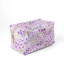 Load image into Gallery viewer, Lavender &amp; Lilac Cosmetic Bag
