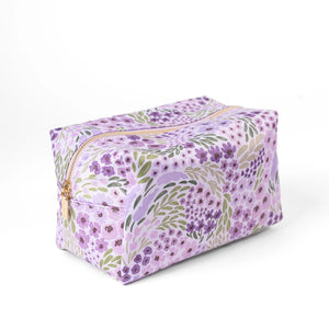 Lavender & Lilac Cosmetic Bag