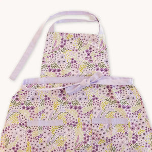 Lavender + Lilac Floral Apron