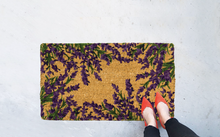 Load image into Gallery viewer, Lavender Welcome Mat
