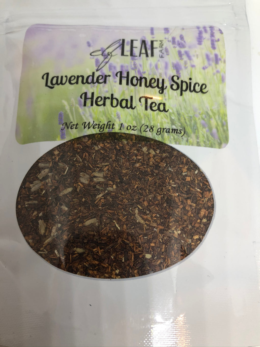 Lavender Honey Spice Herbal Tea 6 oz Package