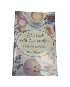 Let's Cook with Lavender Booklet